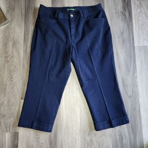 NWOT Ralph Lauren Womens Cropped Pants size 12